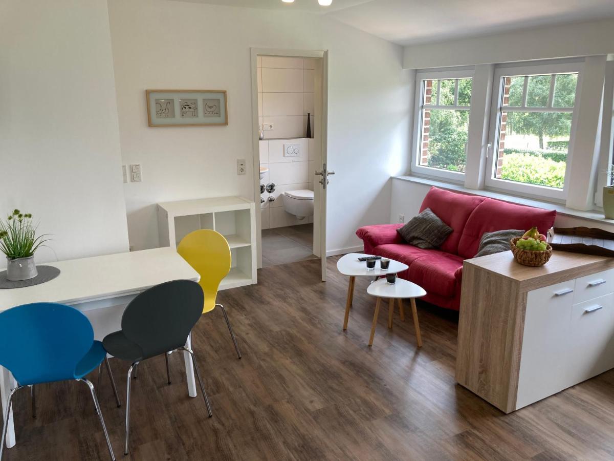 Ferienwohnung Heeser Birkenhof - Urlaub Auf Dem Bauernhof Mit Blick Ins Gruene Веце Екстериор снимка